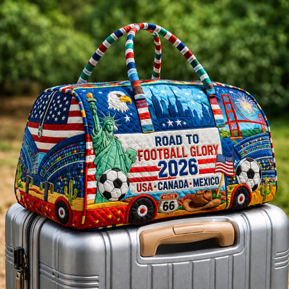 🔥LAST DAY 50% OFF 🗽🇺🇸 American 250th Anniversary Quilted Travel Duffle Bag