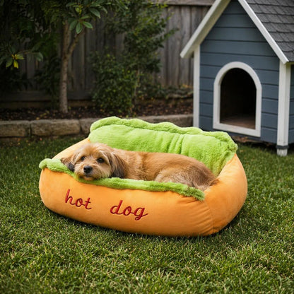 Hot Dog Bun Pet Bed