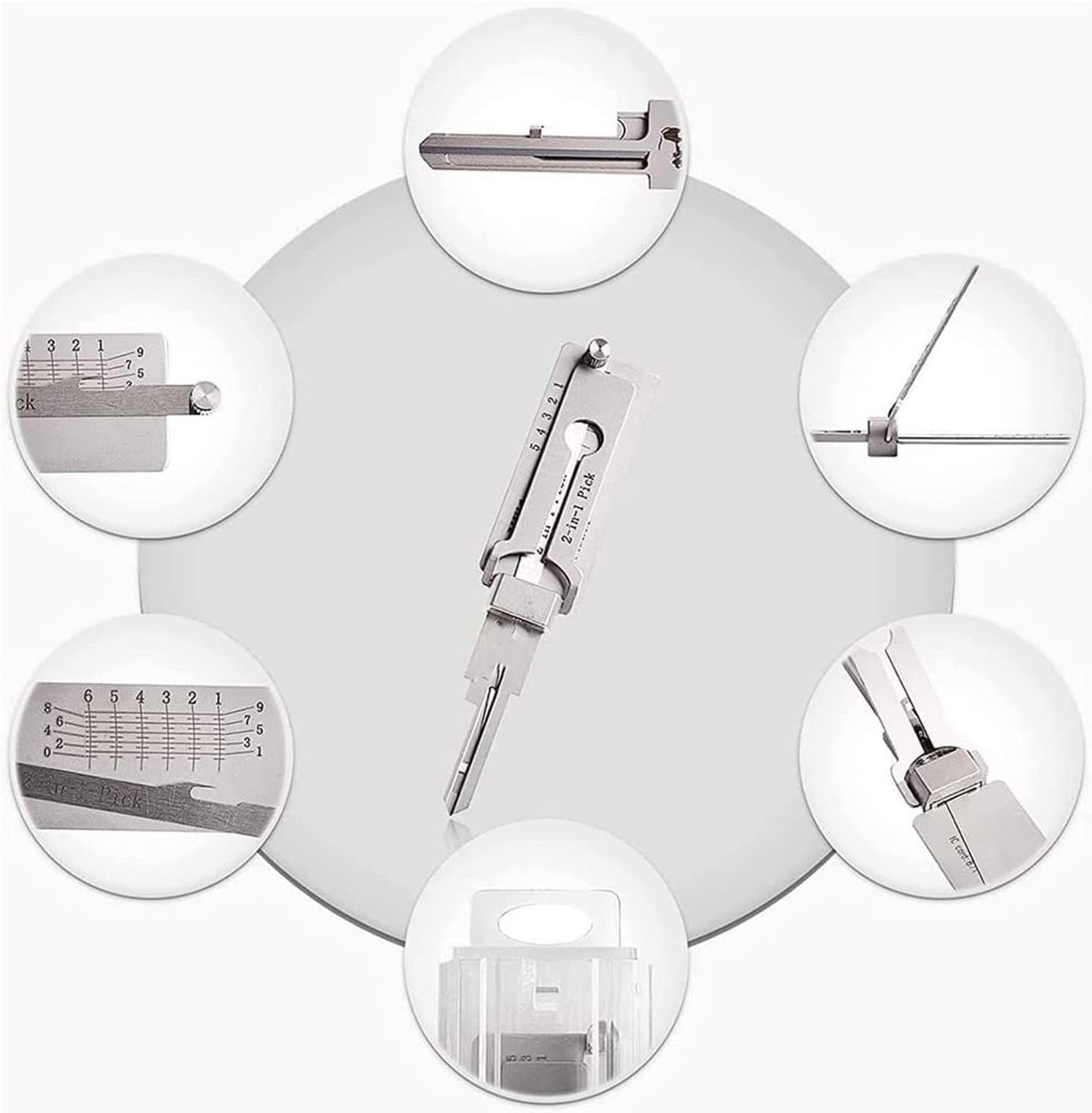 🔥Buy 2 Free shipping - 49% OFF🔥Stainless Steel Key Decoder