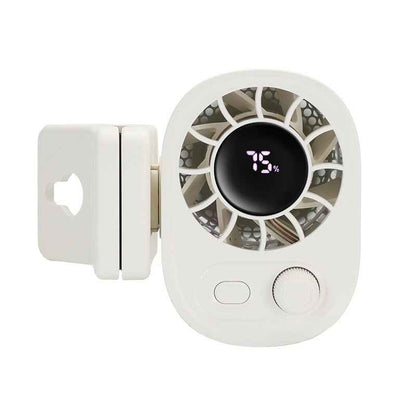 ❄️ Car Clip-On Fan with LED Display – Stay Cool Anywhere You Drive