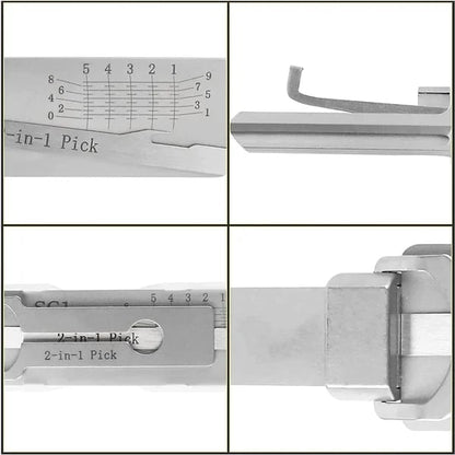 🔥Buy 2 Free shipping - 49% OFF🔥Stainless Steel Key Decoder