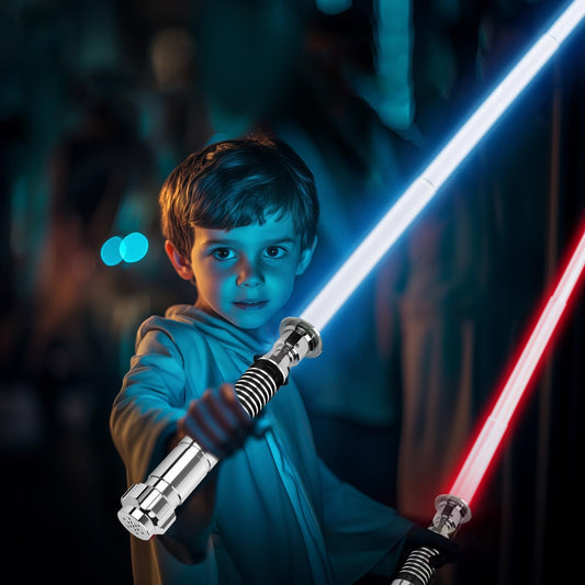 Legendary Luke Skywalker RGB Lightsaber – Motion-Activated with Infinite Colors