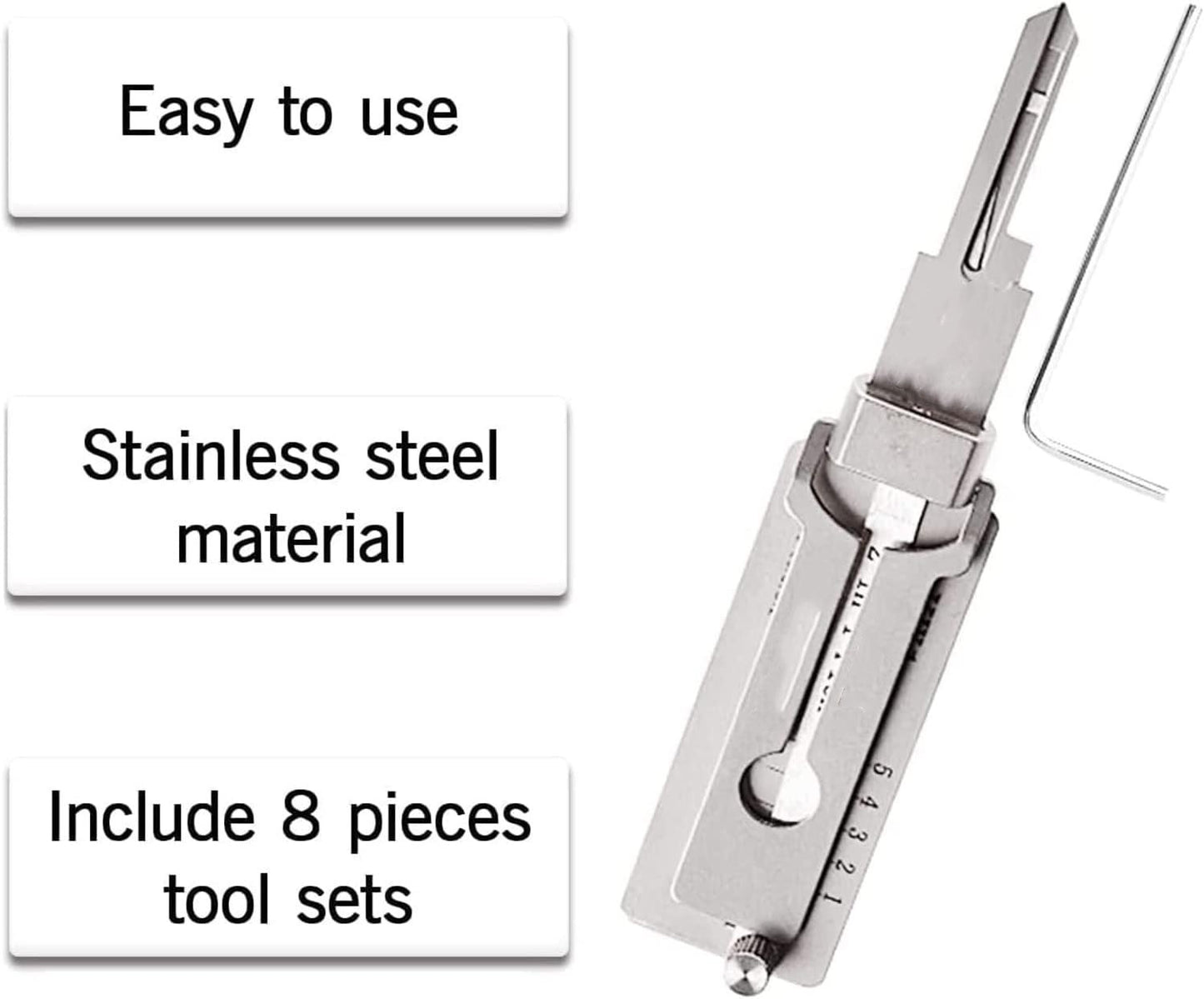 🔥Buy 2 Free shipping - 49% OFF🔥Stainless Steel Key Decoder