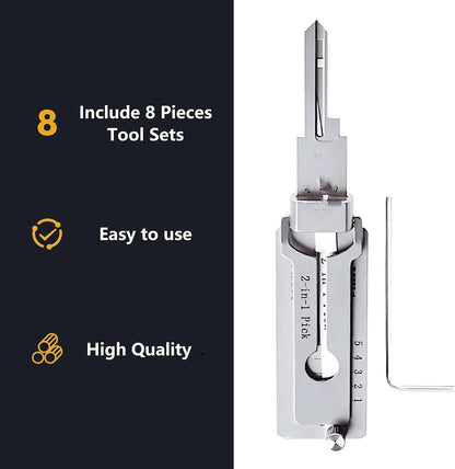 🔥Buy 2 Free shipping - 49% OFF🔥Stainless Steel Key Decoder