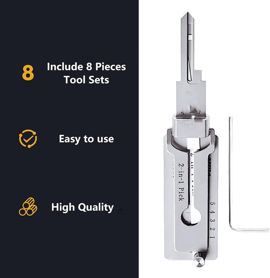 🔥Buy 2 Free shipping - 49% OFF🔥Stainless Steel Key Decoder