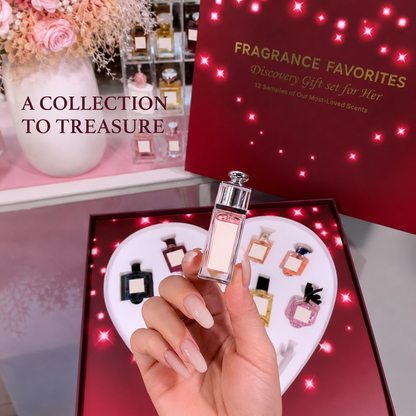 💖 50% OFF Fragrance Favorites Discovery Gift Set ✨ 12 Mini Scents For Her