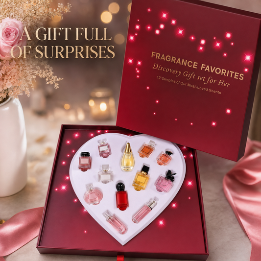 💖 50% OFF Fragrance Favorites Discovery Gift Set ✨ 12 Mini Scents For Her
