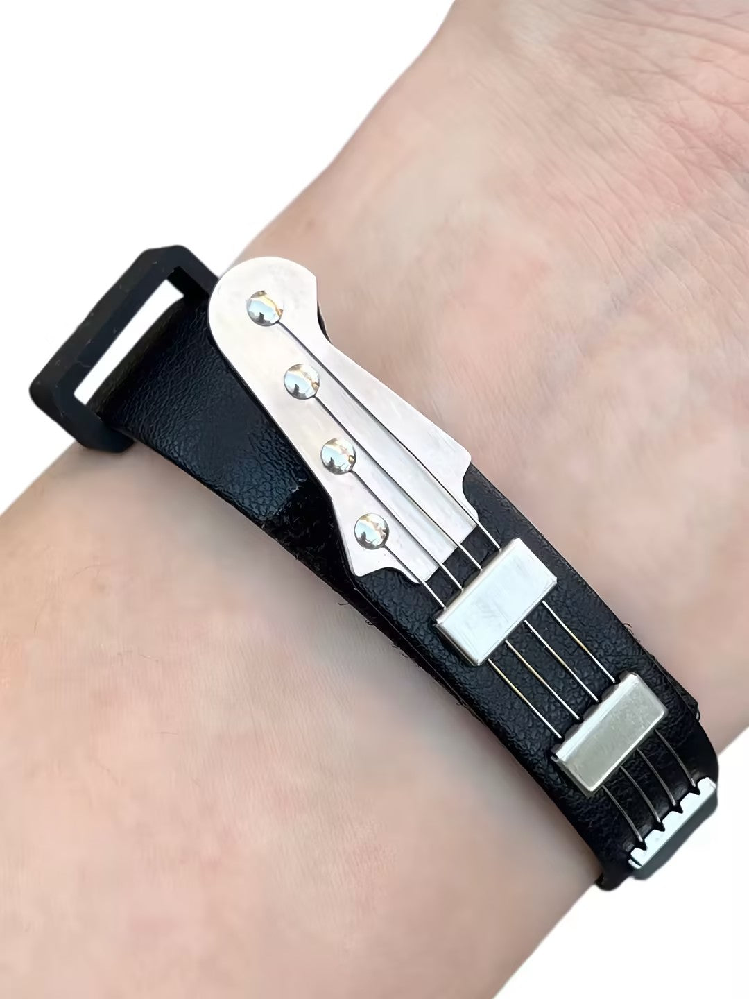 Vintage Punk Rock Leather Strap Wrist Watch